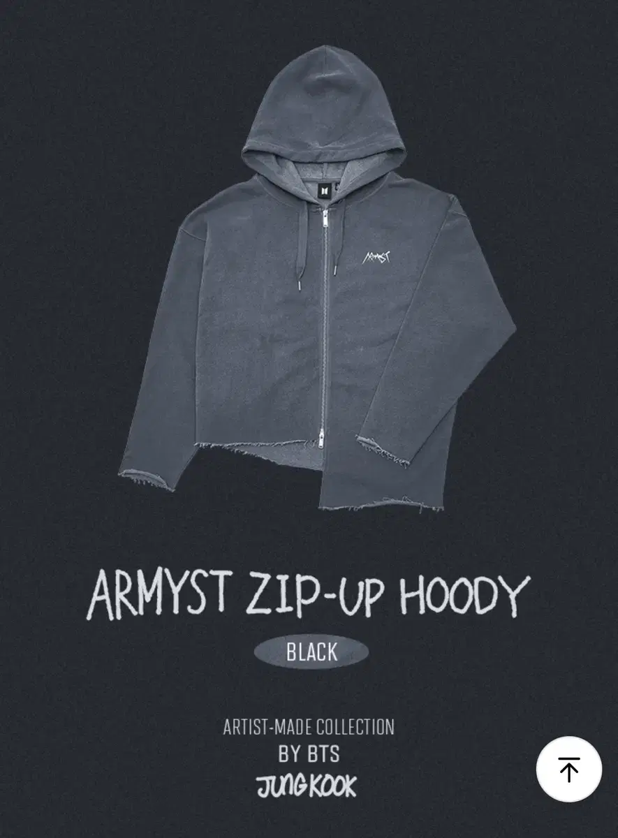 Artist Made BTS ジョングク ZIP UP HOODIE